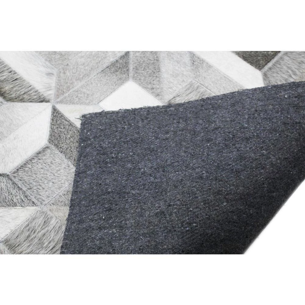 Santa Fe Grey 9 ft. x 12 ft. Geometric Contemporary Area Rug by BASHIAN 3 Santa Fe Grey 9 ft. x 12 ft. Geometric Contemporary Area Rug by BASHIAN - Image 3