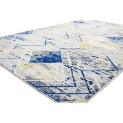 Everek Grey 8 ft. x 10 ft. (7'6" x 9'6") Abstract Transitional Area Rug by BASHIAN -BASHIAN Shop grey bashian area rugs 649652300306 31 1000