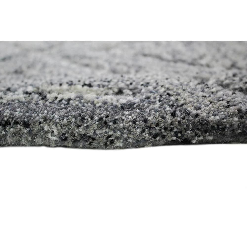 Verona Grey 3 ft. x 8 ft. Geometric Transitional Runner Rug by BASHIAN 5 Verona Grey 3 ft. x 8 ft. Geometric Transitional Runner Rug by BASHIAN - Image 5