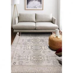 Impressions Gray 8 ft. x 10 ft. Geometric Transitional Area Rug by BASHIAN -BASHIAN Shop grey bashian area rugs 649652306476 31 1000