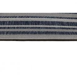 Lanai Grey/Blue 9 ft. x 12 ft. (8 ft. 6 in. x 11 ft. 6 in.) Geometric Transitional Indoor/Outdoor Area Rug by BASHIAN -BASHIAN Shop grey blue bashian area rugs 649652311012 44 1000