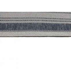 Lanai Grey/Blue 9 ft. x 12 ft. (8 ft. 6 in. x 11 ft. 6 in.) Geometric Transitional Indoor/Outdoor Area Rug by BASHIAN -BASHIAN Shop grey blue bashian area rugs 649652311029 44 1000