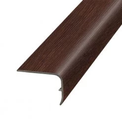 Grizzly 1.32 in. Thick x 1.88 in. Wide x 78.7 in. Length Vinyl Stair Nose Molding by PERFORMANCE ACCESSORIES