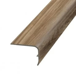 Harmony 1.32 in. Thick x 1.88 in. Wide x 78.7 in. Length Vinyl Stair Nose Molding by PERFORMANCE ACCESSORIES