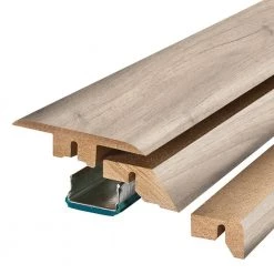 Haze 0.75 in. T x 2.37 in. W x 78.7 in. L Laminate 4-in-1 Molding by PERFORMANCE ACCESSORIES