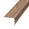 Honey 1.32 in. Thick x 1.88 in. Wide x 78.7 in. Length Vinyl Stair Nose Molding by PERFORMANCE ACCESSORIES