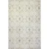 Greenwich Ivory 4 ft. x 6 ft. (3'9" x 5'9") Geometric Contemporary Accent Rug by BASHIAN