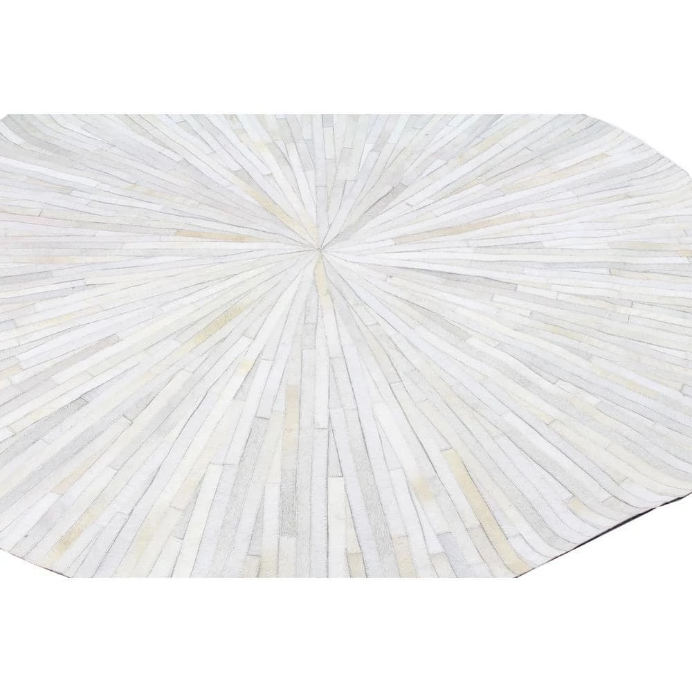Santa Fe Ivory 8 ft. x 8 ft. Geometric Contemporary Area Rug by BASHIAN 2 Santa Fe Ivory 8 ft. x 8 ft. Geometric Contemporary Area Rug by BASHIAN - Image 2