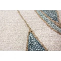 Greenwich Ivory 6 ft. x 9 ft. (5'6" x 8'6") Abstract Contemporary Area Rug by BASHIAN -BASHIAN Shop ivory bashian area rugs 649652261829 4f 1000