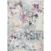 Everek Ivory 4 ft. x 6 ft. (3'6" x 5'6") Abstract Transitional Accent Rug by BASHIAN