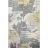 Greenwich Ivory 6 ft. x 9 ft. (5'6" x 8'6") Abstract Contemporary Area Rug by BASHIAN