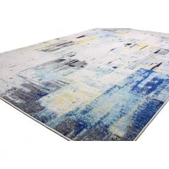 Everek Ivory 9 ft. x 12 ft. (8'6" x 11'6") Abstract Transitional Area Rug by BASHIAN 7 Everek Ivory 9 ft. x 12 ft. (8'6" x 11'6") Abstract Transitional Area Rug by BASHIAN -BASHIAN Shop ivory bashian area rugs 649652285320 31 1000