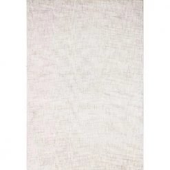 Luminous Ivory 5 ft. x 8 ft. (5 ft. x 7 ft. 6 in.) Solid Contemporary Area Rug by BASHIAN