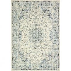 Everek Ivory 10 ft. x 14 ft. (9'6" x 13'6") Floral Transitional Area Rug by BASHIAN
