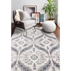 Sevilla Ivory 2 ft. 6 in. x 8 ft. Floral Transitional Runner Rug by BASHIAN 11 Sevilla Ivory 2 ft. 6 in. x 8 ft. Floral Transitional Runner Rug by BASHIAN -BASHIAN Shop ivory bashian area rugs 649652304960 31 1000