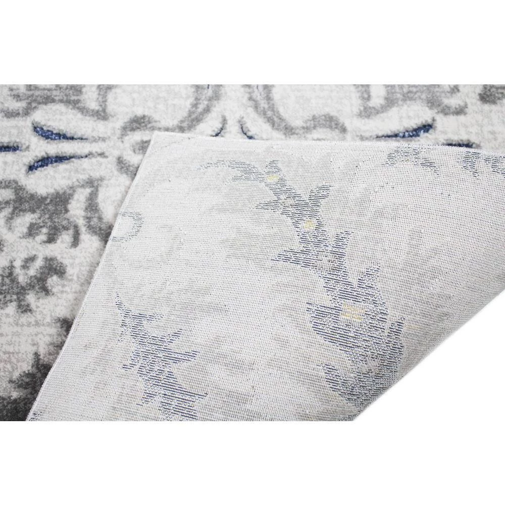 Sevilla Ivory 2 ft. 6 in. x 8 ft. Floral Transitional Runner Rug by BASHIAN 3 Sevilla Ivory 2 ft. 6 in. x 8 ft. Floral Transitional Runner Rug by BASHIAN - Image 3