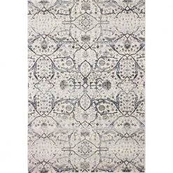 Sevilla Ivory 5 ft. x 8 ft. (5 ft. x 7 ft. 6 in.) Floral Transitional Area Rug by BASHIAN