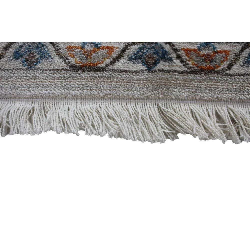 Century Ivory 4 ft. x 6 ft. (3'6" x 5'6") Geometric Transitional Accent Rug by BASHIAN 5 Century Ivory 4 ft. x 6 ft. (3'6" x 5'6") Geometric Transitional Accent Rug by BASHIAN - Image 5