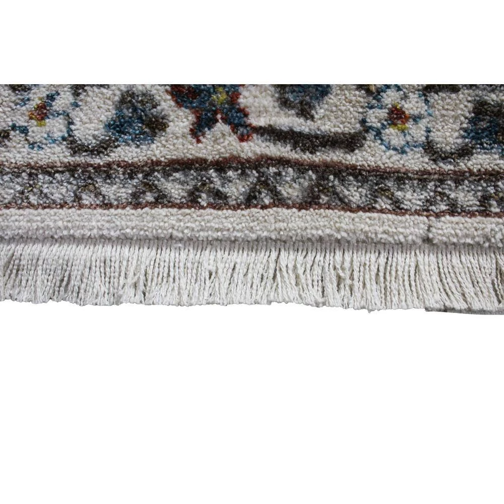 Century Ivory 10 ft. x 13 ft. (9'6" x 13'2") Floral Transitional Area Rug by BASHIAN 5 Century Ivory 10 ft. x 13 ft. (9'6" x 13'2") Floral Transitional Area Rug by BASHIAN - Image 5