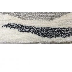 Norwalk Ivory/Black 9 ft. x 12 ft. (8 ft. 6 in. x 11 ft. 6 in.) Abstract Contemporary Area Rug by BASHIAN -BASHIAN Shop ivory black bashian area rugs 649652268187 44 1000