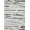 Norwalk Ivory/Black 9 ft. x 12 ft. (8 ft. 6 in. x 11 ft. 6 in.) Abstract Contemporary Area Rug by BASHIAN