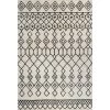 Chelsea Ivory/Black 10 ft. x 14 ft. (9'6" x 13'6") Moroccan Contemporary Area Rug by BASHIAN