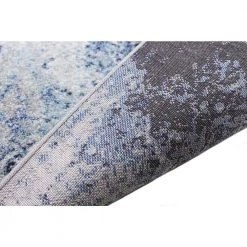 Everek Ivory/Blue 5 ft. x 8 ft. (5' x 7'6") Abstract Transitional Area Rug by BASHIAN -BASHIAN Shop ivory blue bashian area rugs 649652260891 66 1000