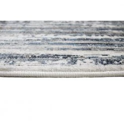 Cambridge Ivory/Blue 3 ft. x 8 ft. (2'6" x 8') Striped Contemporary Runner by BASHIAN 10 Cambridge Ivory/Blue 3 ft. x 8 ft. (2'6" x 8') Striped Contemporary Runner by BASHIAN -BASHIAN Shop ivory blue bashian area rugs 649652306124 1f 1000