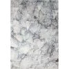 Cambridge Ivory/Blue 5 ft. x 8 ft. (5' x 7'6") Abstract Transitional Area Rug by BASHIAN