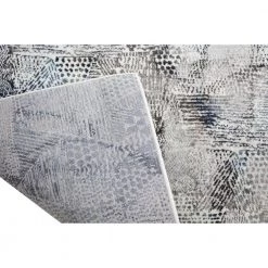 Cambridge Ivory/Blue 5 ft. x 8 ft. (5' x 7'6") Abstract Transitional Area Rug by BASHIAN 7 Cambridge Ivory/Blue 5 ft. x 8 ft. (5' x 7'6") Abstract Transitional Area Rug by BASHIAN -BASHIAN Shop ivory blue bashian area rugs 649652306193 c3 1000