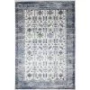 Cambridge Ivory/Blue 7 ft. x 10 ft. (7'1" x 10') Geometric Transitional Area Rug by BASHIAN