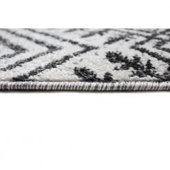 Tangier Ivory/Charcoal 4 ft. x 6 ft. (3 ft. 6 in. x 5 ft. 6 in.) Geometric Contemporary Accent Rug by BASHIAN 10 Tangier Ivory/Charcoal 4 ft. x 6 ft. (3 ft. 6 in. x 5 ft. 6 in.) Geometric Contemporary Accent Rug by BASHIAN -BASHIAN Shop ivory charcoal bashian area rugs 649652307893 44 1000