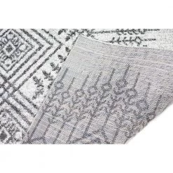 Tangier Ivory/Charcoal 4 ft. x 6 ft. (3 ft. 6 in. x 5 ft. 6 in.) Geometric Contemporary Accent Rug by BASHIAN 8 Tangier Ivory/Charcoal 4 ft. x 6 ft. (3 ft. 6 in. x 5 ft. 6 in.) Geometric Contemporary Accent Rug by BASHIAN -BASHIAN Shop ivory charcoal bashian area rugs 649652307893 4f 1000