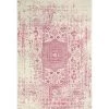 Everek Ivory/Fuchsia 9 ft. x 12 ft. (8'6" x 11'6") Floral Transitional Area Rug by BASHIAN