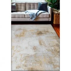 Everek Ivory/Gold 8 ft. x 10 ft. Abstract Transitional Area Rug by BASHIAN 13 Everek Ivory/Gold 8 ft. x 10 ft. Abstract Transitional Area Rug by BASHIAN -BASHIAN Shop ivory gold bashian area rugs 649652314587 31 1000