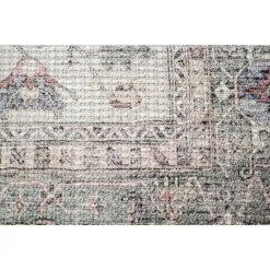 Impressions Ivory/Green 8 ft. x 10 ft. Geometric Transitional Area Rug by BASHIAN -BASHIAN Shop ivory green bashian area rugs 649652306551 1f 1000