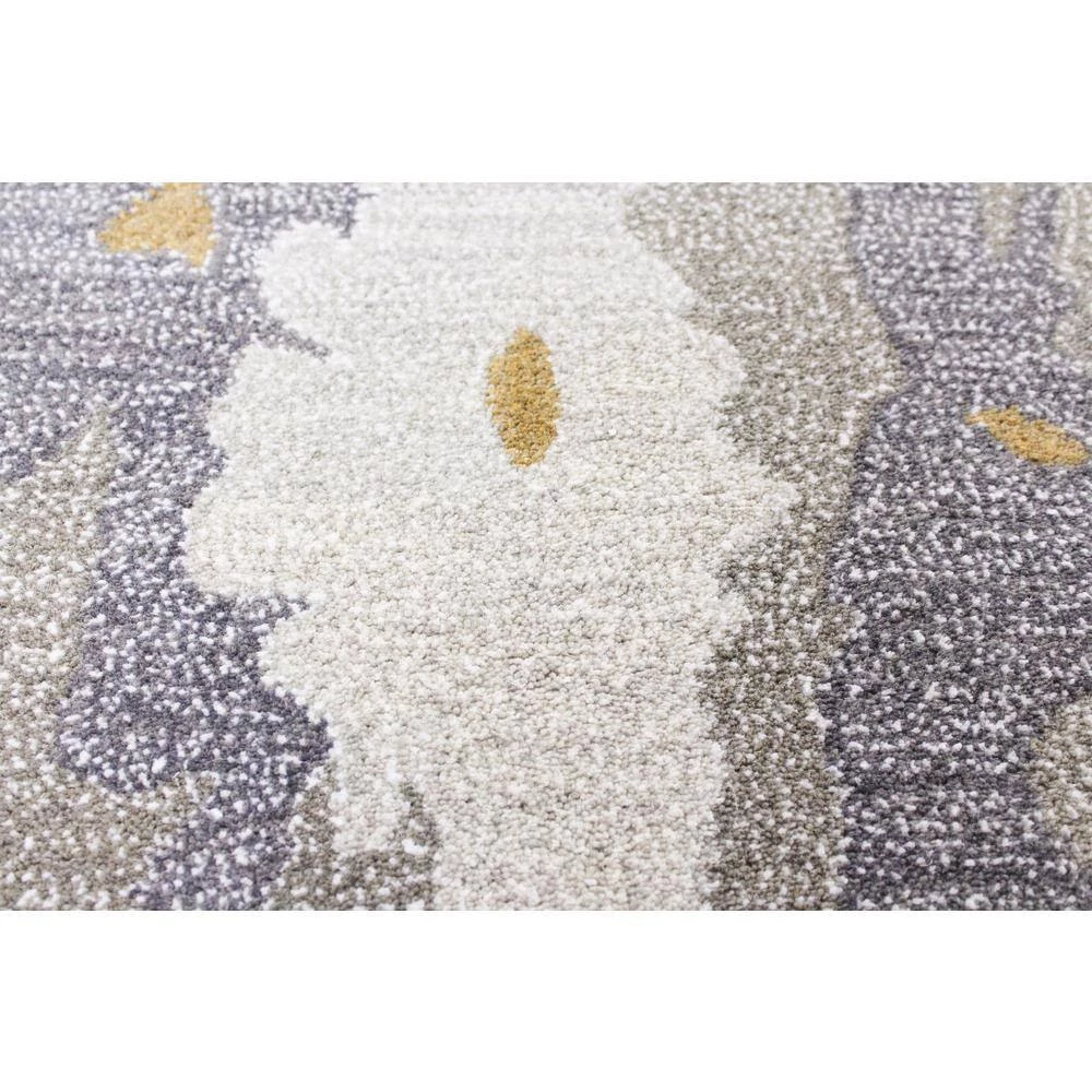 Greenwich Ivory/Grey 3 ft. x 8 ft. (2'6" x 8') Abstract Contemporary Runner by BASHIAN 4 Greenwich Ivory/Grey 3 ft. x 8 ft. (2'6" x 8') Abstract Contemporary Runner by BASHIAN - Image 4