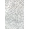 Greenwich Ivory/Grey 4 ft. x 6 ft. (3'9" x 5'9") Abstract Contemporary Accent Rug by BASHIAN