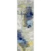 Everek Ivory/Grey 3 ft. x 8 ft. (2'6" x 8') Abstract Transitional Runner Rug by BASHIAN