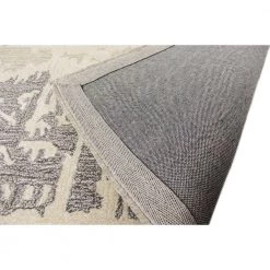 Norwalk Ivory/Grey 5 ft. x 8 ft. (5 ft. x 7 ft. 6 in.) Abstract Contemporary Area Rug by BASHIAN -BASHIAN Shop ivory grey bashian area rugs 649652271750 4f 1000