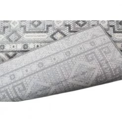 Veranda Ivory/Grey 2.6 ft. x 8 ft. Geometric Transitional Area Rug by BASHIAN -BASHIAN Shop ivory grey bashian outdoor rugs 649652304557 c3 1000