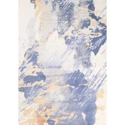 Everek Ivory/Multi 5 ft. x 8 ft. Abstract Transitional Area Rug by BASHIAN