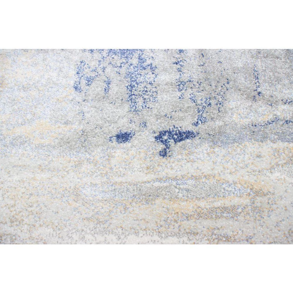 Everek Ivory/Multi 5 ft. x 8 ft. Abstract Transitional Area Rug by BASHIAN 4 Everek Ivory/Multi 5 ft. x 8 ft. Abstract Transitional Area Rug by BASHIAN - Image 4