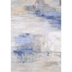 Everek Ivory/Multi 5 ft. x 8 ft. Abstract Transitional Area Rug by BASHIAN