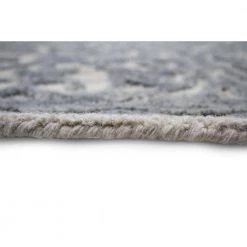 Verona Ivory/Slate 5 ft. x 8 ft. (5 ft. x 7 ft. 6 in.) Geometric Transitional Area Rug by BASHIAN -BASHIAN Shop ivory slate bashian area rugs 649652305271 44 1000