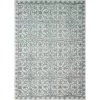 Verona Ivory/Slate 5 ft. x 8 ft. (5 ft. x 7 ft. 6 in.) Geometric Transitional Area Rug by BASHIAN