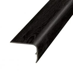 Jet 1.32 in. T x 1.88 in. W x 78.7 in. L Vinyl Stair Nose Molding by PERFORMANCE ACCESSORIES