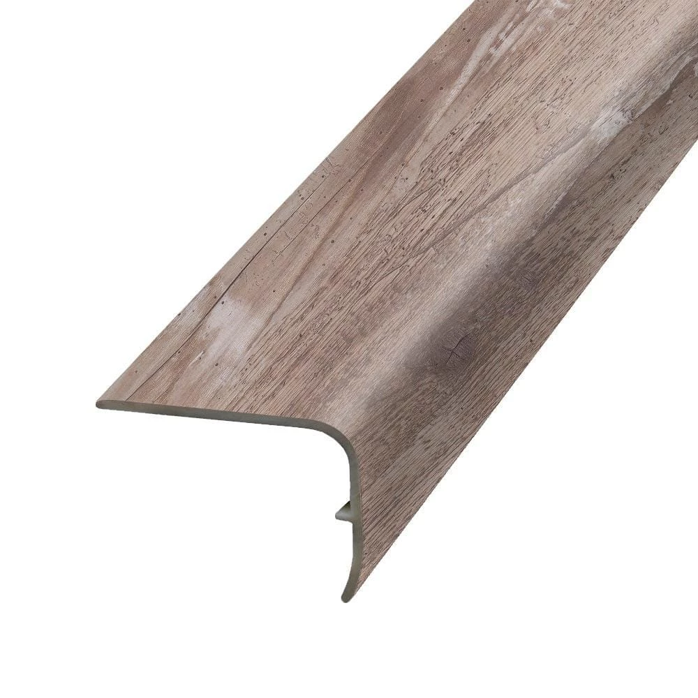 Lighthouse 1.32 in. Thick x 1.88 in. Wide x 78.7 in. Length Vinyl Stair Nose Molding by PERFORMANCE ACCESSORIES 1 Lighthouse 1.32 in. Thick x 1.88 in. Wide x 78.7 in. Length Vinyl Stair Nose Molding by PERFORMANCE ACCESSORIES