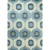 Chelsea Lt. Blue 9 ft. x 12 ft. (8'6" x 11'6") Geometric Contemporary Area Rug by BASHIAN