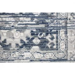 Cambridge Lt. Blue 7 ft. x 10 ft. (7'1" x 10') Geometric Transitional Area Rug by BASHIAN -BASHIAN Shop lt blue bashian area rugs 649652306339 4f 1000